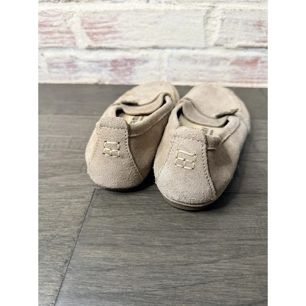 Birkenstock Tatami Flats Loafers Suede Leather Shoes Womens SIZE 9 EU 40 READ